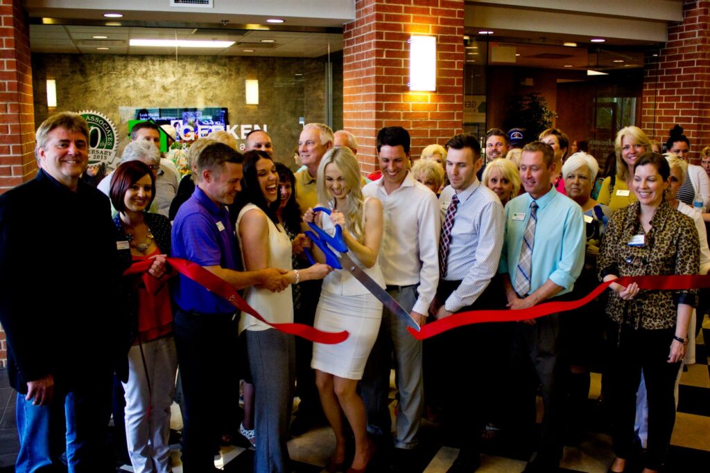 laughing-cutting-ribbon